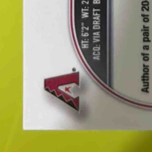 2022 Topps Chrome Jake McCarthy Rookie Auto Purple Speckle Refractor 176/299 - Sports Cards