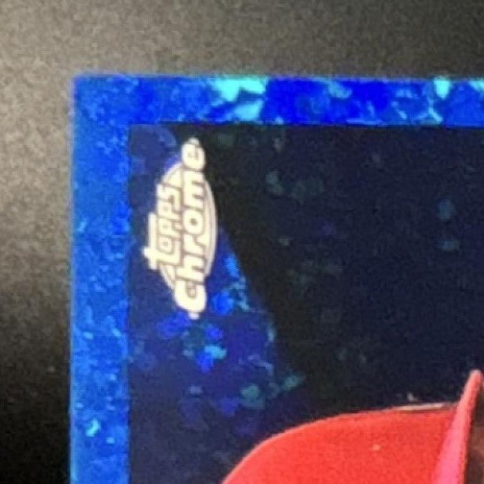 2022 Topps Chrome Platinum Anniversary Rhys Hoskins Blue Mini Diamond /199 #320 - Sports Cards