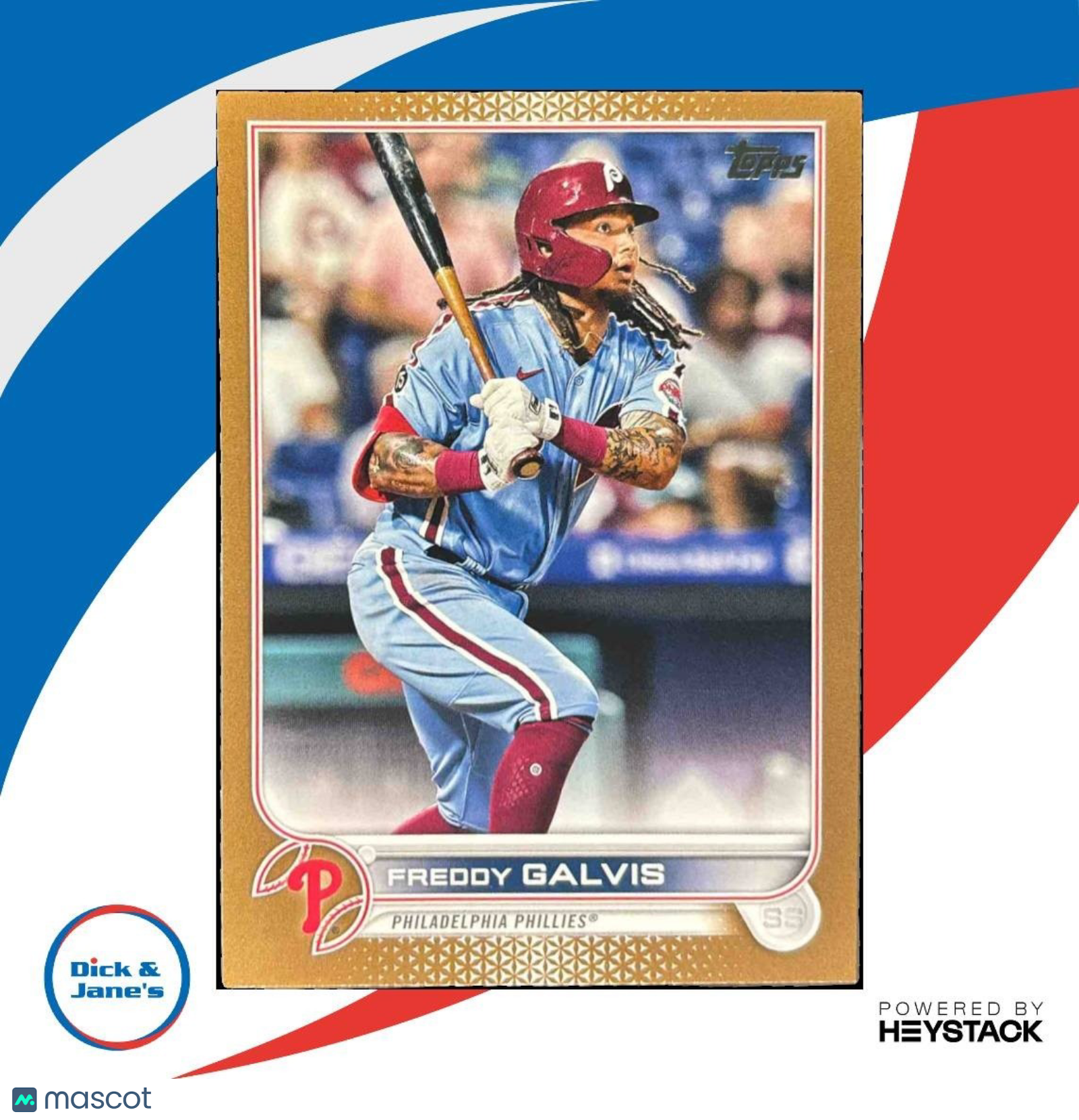 2022 Topps Freddy Galvis Gold /2022 #67 Philadelphia Phillies - Sports Cards