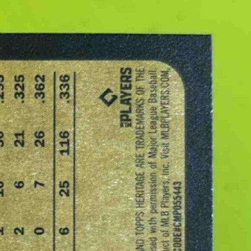 2022 Topps Heritage Julio Rodriguez #700 RC Seattle Mariners - Sports Cards