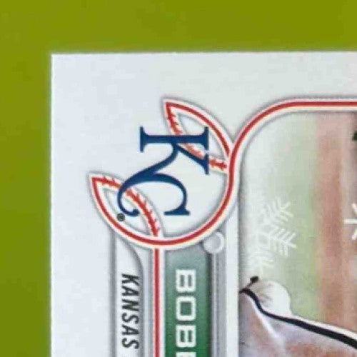 2022 Topps Holiday Bobby Witt Jr. LIGHTS NECKLACE #HW150c SSP Kansas City Royals - Sports Cards
