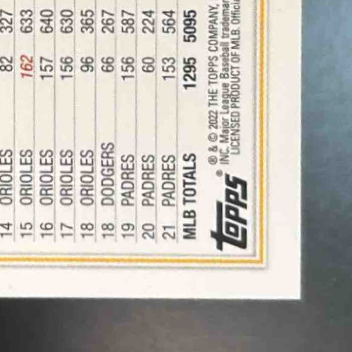 2022 Topps Manny Machado Gold /2022 #600 San Diego Padres - Sports Cards