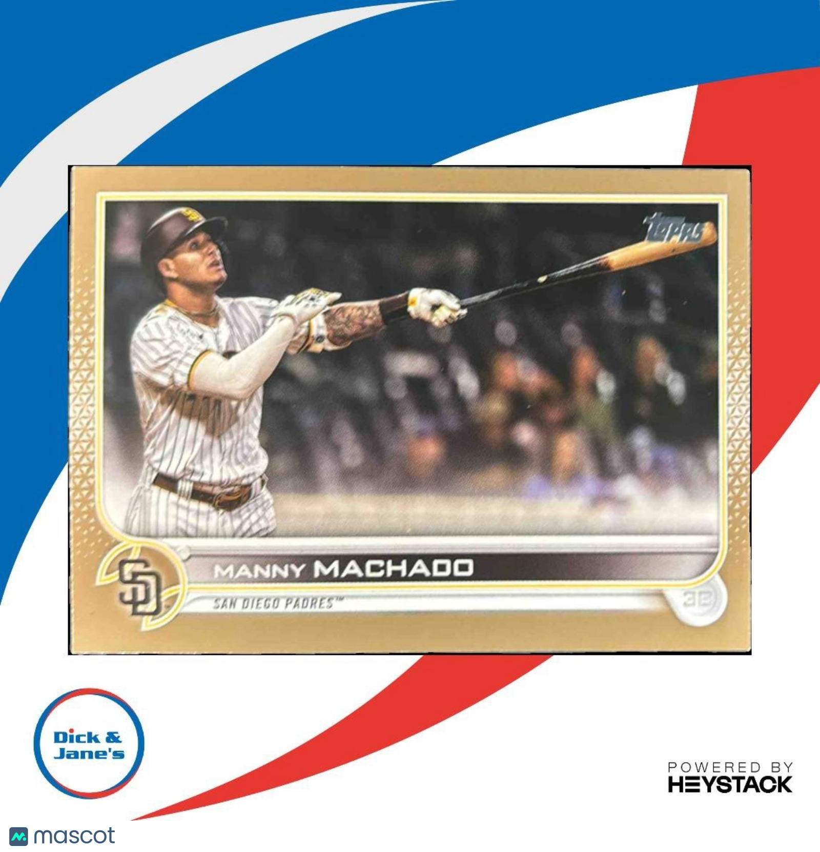 2022 Topps Manny Machado Gold /2022 #600 San Diego Padres - Sports Cards