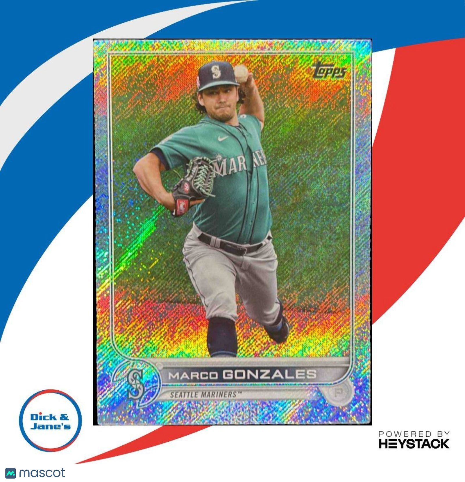 2022 Topps Marco Gonzales /875 #112 Seattle Mariners - Sports Cards