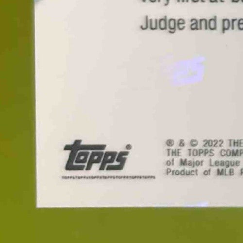 2022 Topps Now Aaron Judge #1012 New York Yankees - Sports Cards