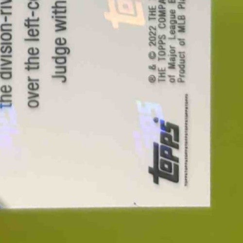 2022 Topps Now Aaron Judge #975 New York Yankees - Sports Cards