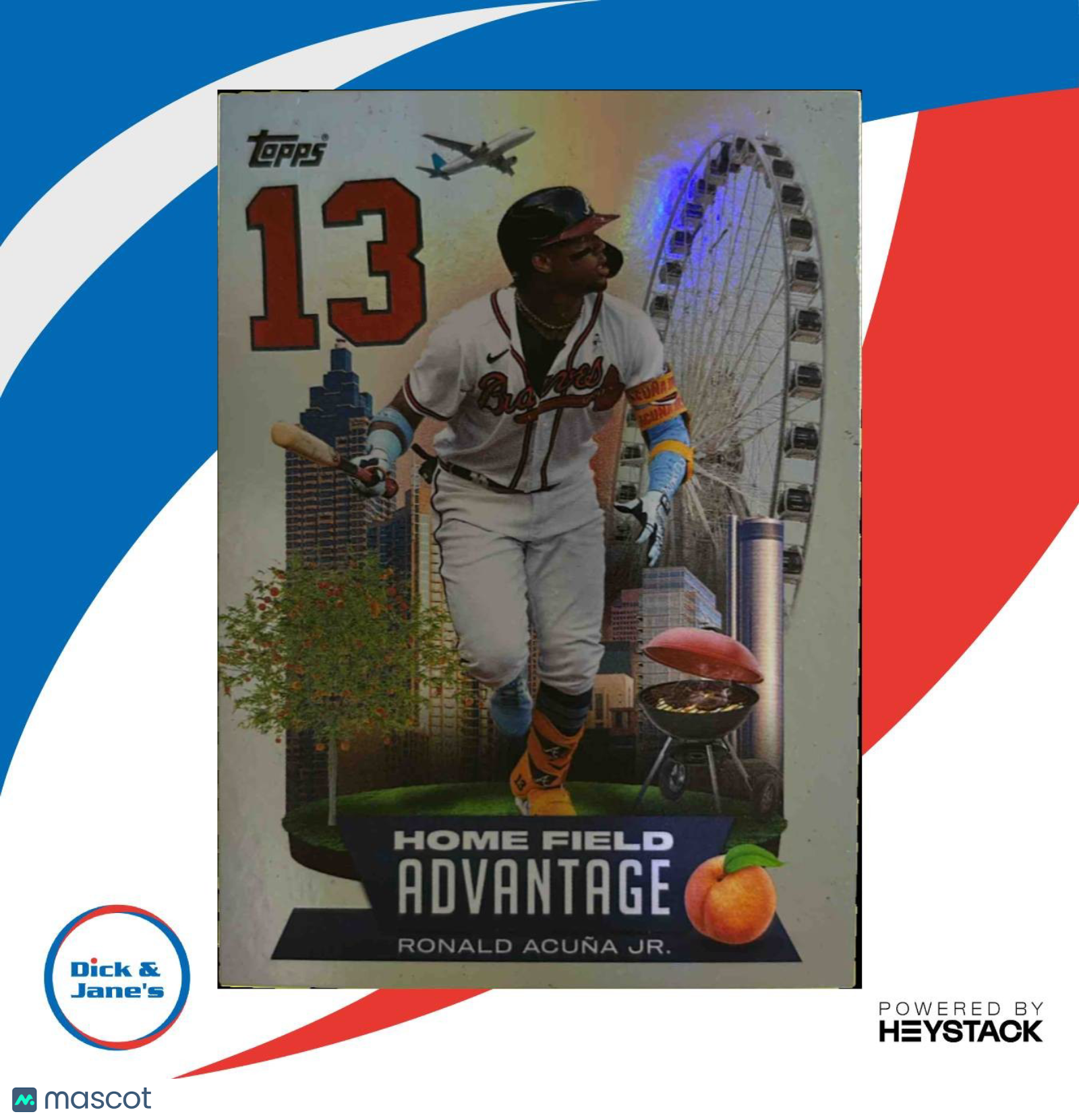 2022 Topps Ronald Acuna Jr Home Field Advantage #HA-2 Atlanta Braves - Sports Cards
