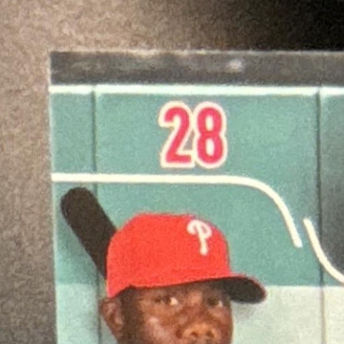 2022 Topps Stadium Club Chrome Ryan Howard X Fractor #28 Philadelphia Phillies - Sports Cards