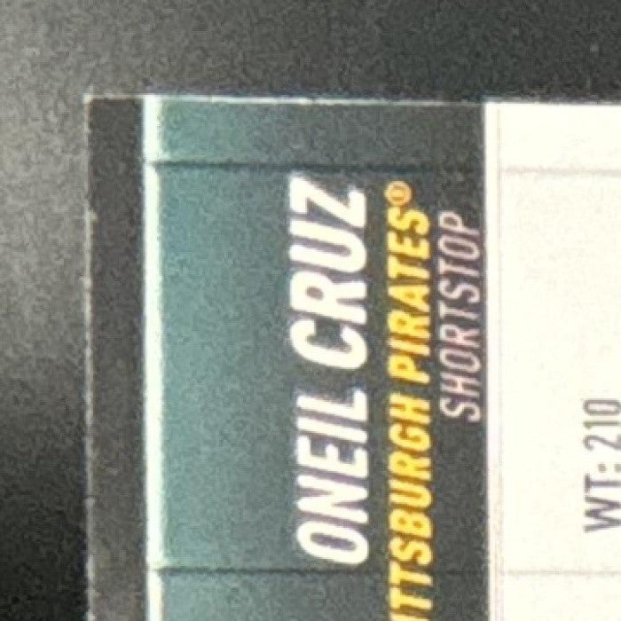 2022 Topps Stadium Club Oneil Cruz Auto #SCBA-OC RC Pittsburgh Pirates - Sports Cards
