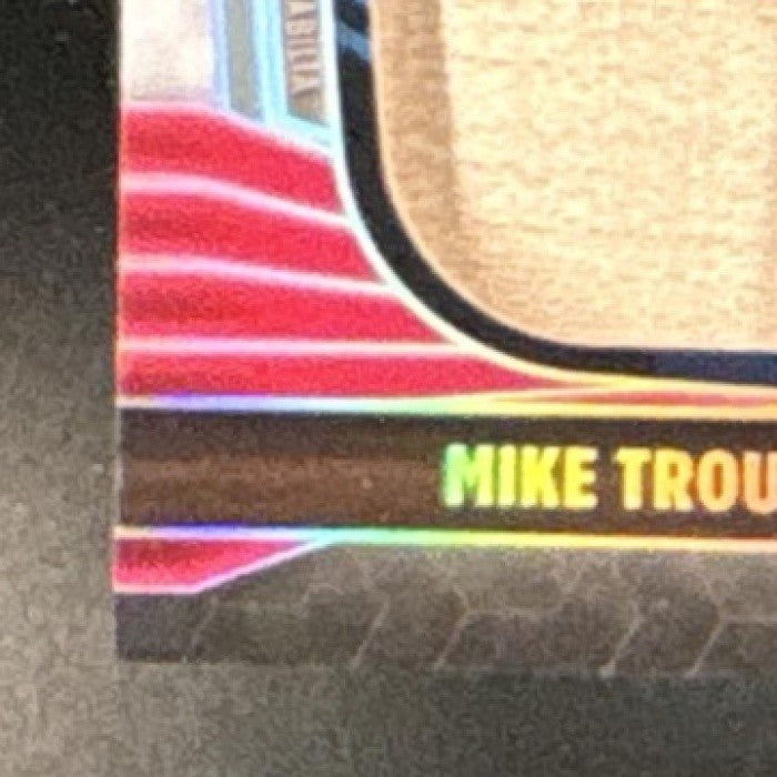2022 Topps Tribute Mike Trout Aaron Judge Dual Relics /199 #DR2-TJ MEM - Sports Cards