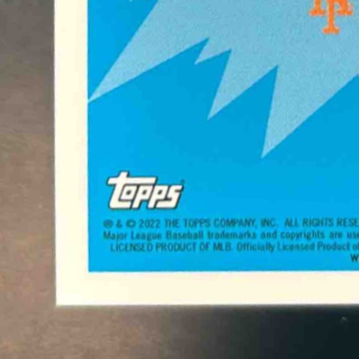 2022 Topps x MLB Series 1 Popular Pete #2a New York Mets - Sports Cards