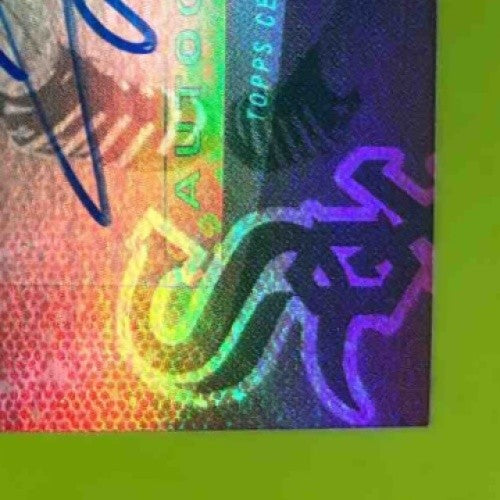 2022 Topps x Steve Aoki’s 84B Frank Thomas Auto Pink Glitter 09/10 White Sox - Sports Cards