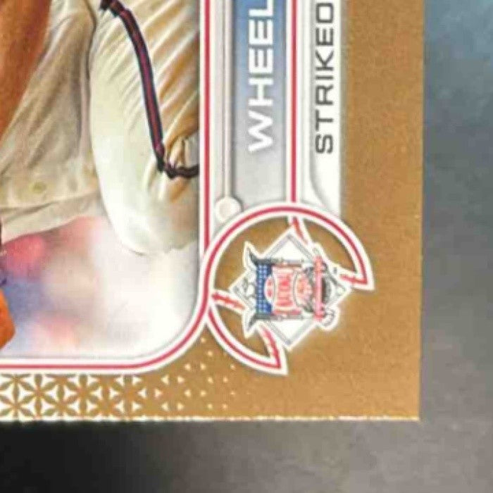 2022 Topps Zack Wheeler Max Scherzer Corbin Burnes Gold /2022 #127 UER - Sports Cards