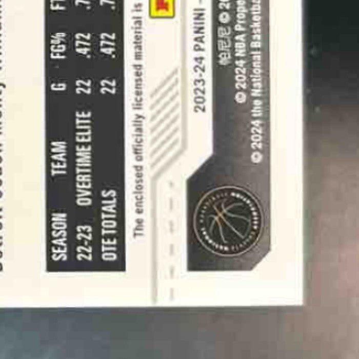 2023-24 Contenders Ausar Thompson Rookie Ticket Swatches MEM RC Detroit Pistons - Sports Cards