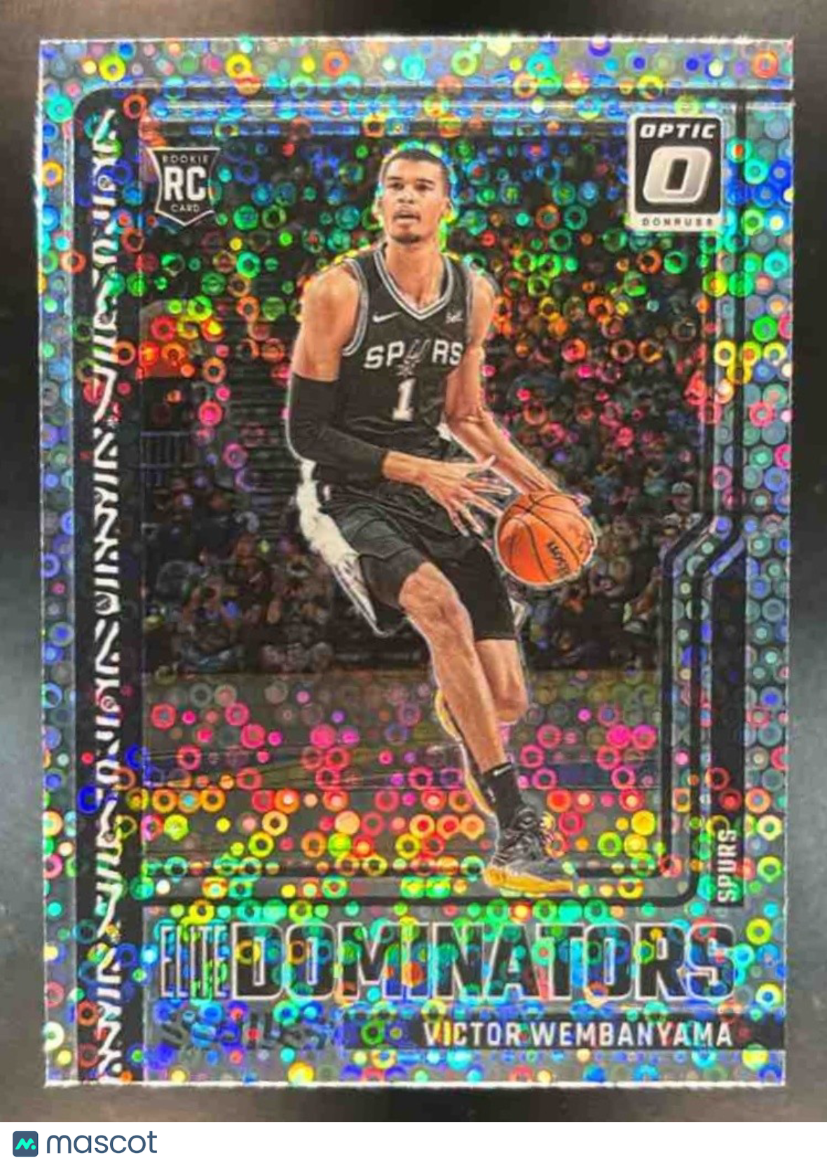 2023-24 Donruss Optic Victor Wembanyama Elite Dominators Fast Break #18 RC Spurs - Sports Cards