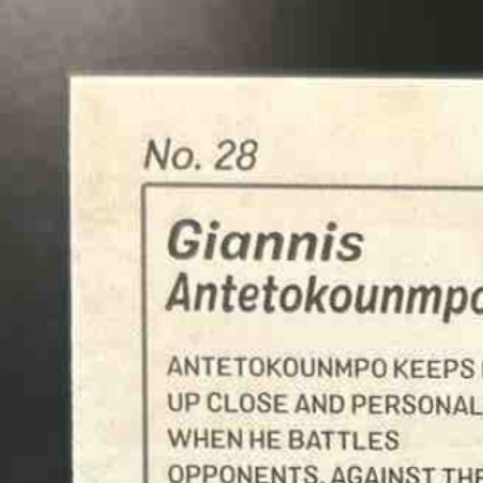 2023-24 Hoops Premium Stock Giannis Antetokounmpo Retro Net Marvels #28 Bucks - Sports Cards