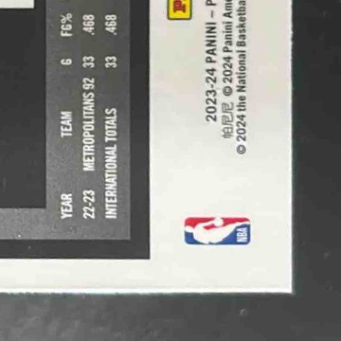 2023-24 Hoops Premium Stock Victor Wembanyama Rising Stars #282 RC Spurs - Sports Cards