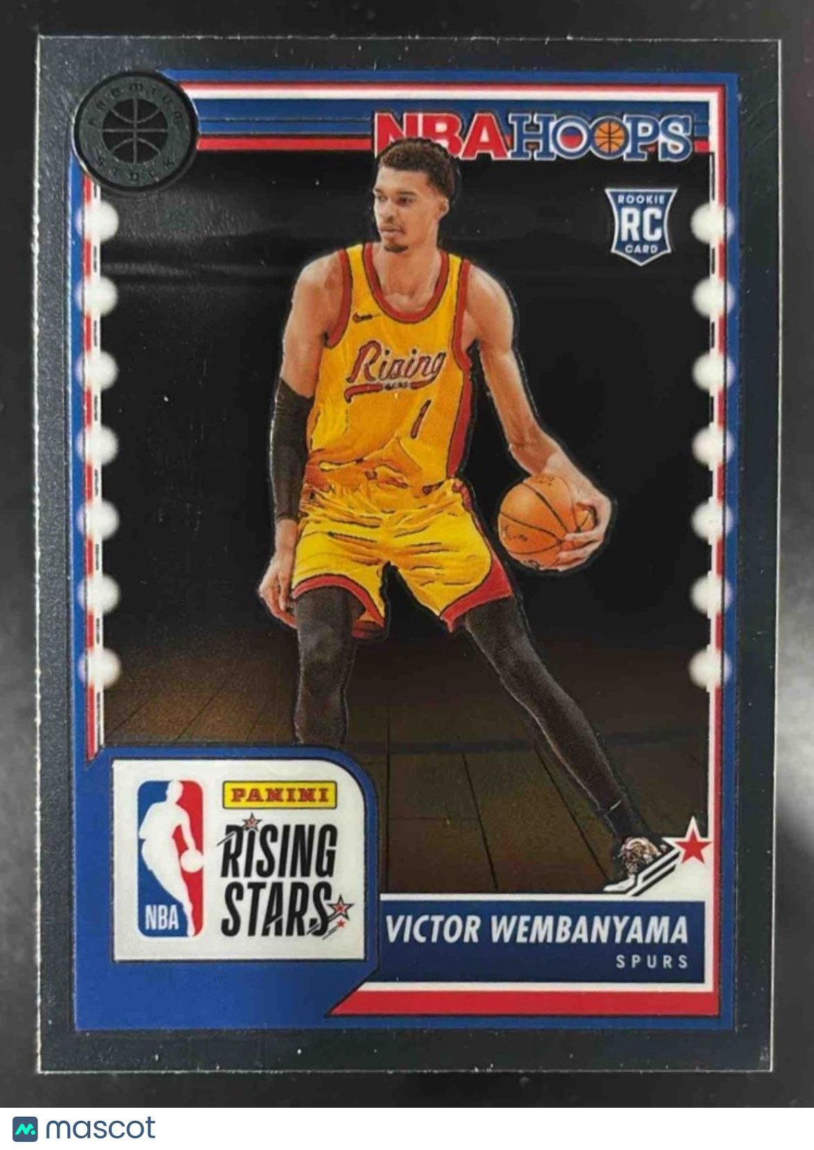 2023-24 Hoops Premium Stock Victor Wembanyama Rising Stars #282 RC Spurs - Sports Cards