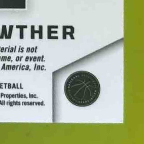 2023-24 Obsidian Julian Strawther Rookie Jersey Ink Blue 5/16 #Auto Nuggets - Sports Cards