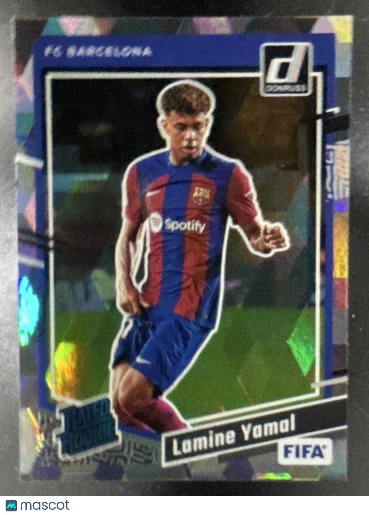 2023-24 Panini Donruss Lamine Yamal Diamond #177 Rated Rookie FC Barcelona - Sports Cards