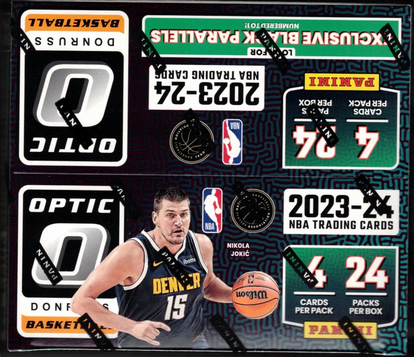 2023/24 Panini Donruss Optic Basketball Retail Box (24 Packs) Look for Black Parallels - NBA Hobby Box