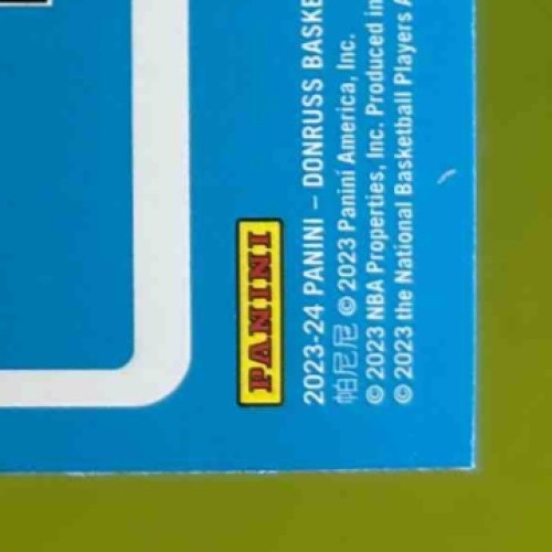 2023-24 Panini Donruss Scoot Henderson Green Laser Holo #250 RC Trail Blazers - Sports Cards