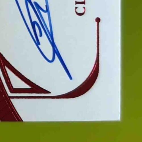 2023-24 Panini Flawless Clint Capela Auto Ruby 12/15 #FA-CCA Atlanta Hawks - Sports Cards