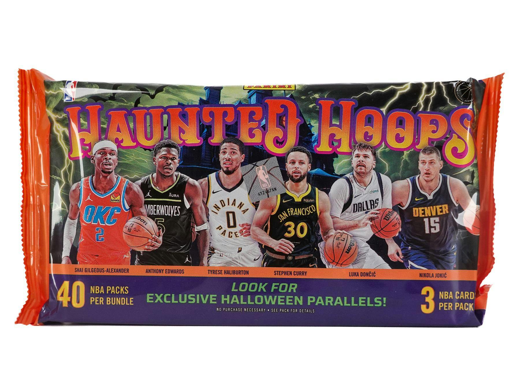 2023/24 Panini Haunted Hoops Basketball Halloween Treat Bundle (40 Packs!) SHIPPED ONLY! - NBA Blaster