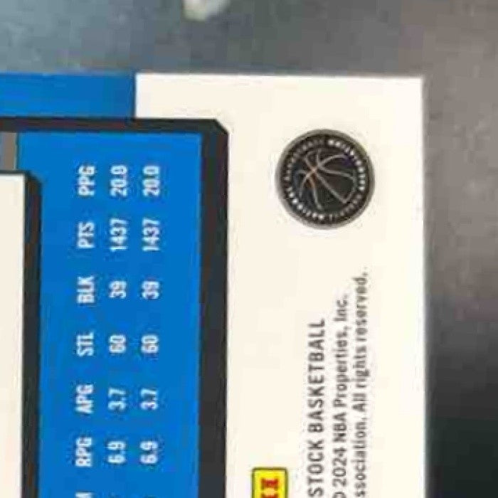 2023-24 Panini Hoops Premium Stock Paolo Banchero Blue /120 #182 Orlando Magic - Sports Cards