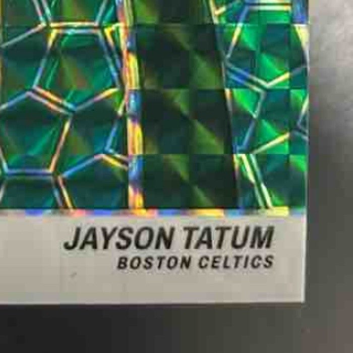 2023-24 Panini Mosaic Jayson Tatum Elevate Mosaic Green #3 Boston Celtics - Sports Cards