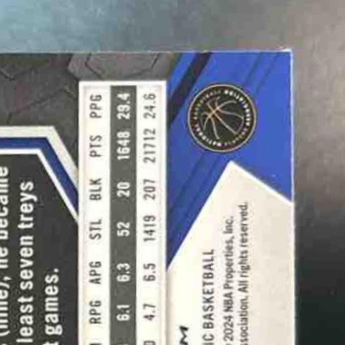 2023-24 Panini Mosaic Stephen Curry Reactive Blue Prizm #3 Golden State Warriors - Sports Cards