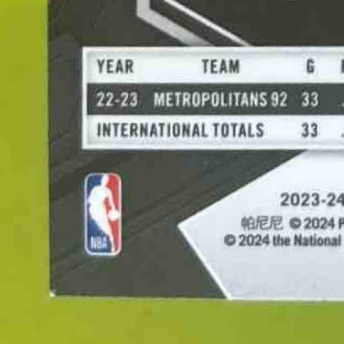 2023-24 Panini Mosaic Victor Wembanyama City Edition #282 RC San Antonio Spurs - Sports Cards