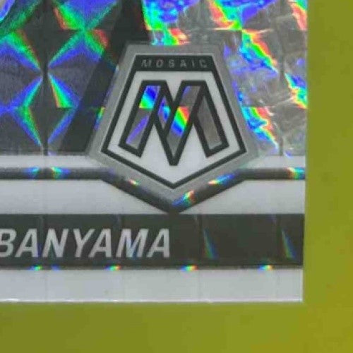 2023-24 Panini Mosaic Victor Wembanyama Introductions #8 RC San Antonio Spurs - Sports Cards