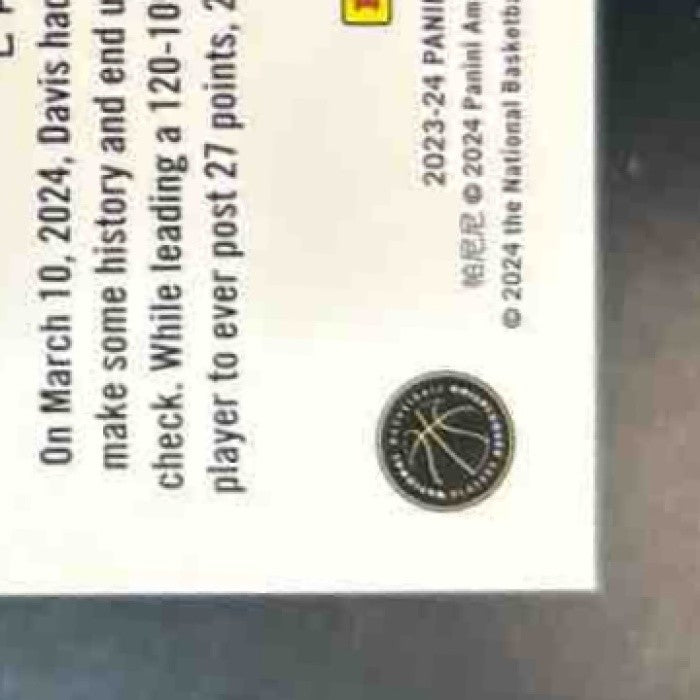2023-24 Panini Phoenix Anthony Davis Genies #1 Los Angeles Lakers - Sports Cards