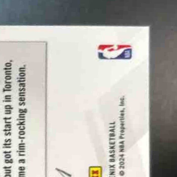 2023-24 Panini Phoenix Vince Carter Black 1/1 #222 Toronto Raptors - Sports Cards