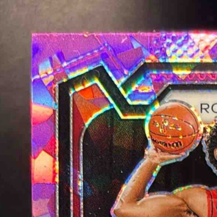 2023-24 Panini Prizm Amen Thompson Prizms Pink Ice #150 RC Houston Rockets - Sports Cards