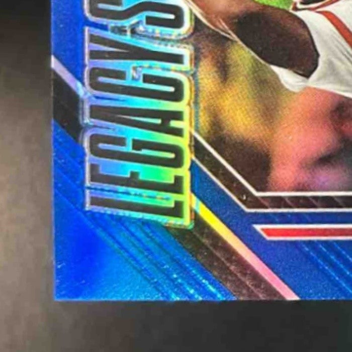 2023-24 Panini Prizm Draft Picks Larry Johnson Legacy Signatures Blue /125 Auto - Sports Cards