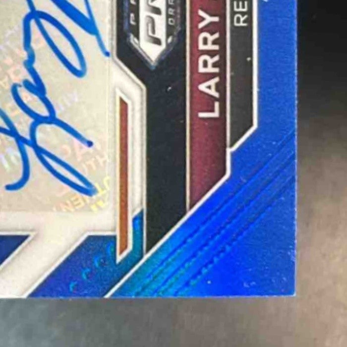 2023-24 Panini Prizm Draft Picks Larry Johnson Legacy Signatures Blue /125 Auto - Sports Cards