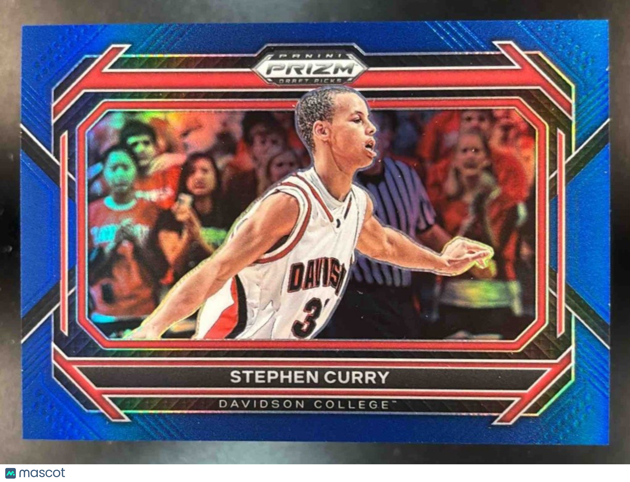 2023-24 Panini Prizm Draft Picks Stephen Curry Blue /199 #53b VAR - Sports Cards
