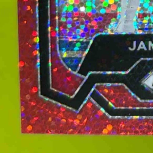 2023-24 Panini Prizm James Harden Prizms Red Sparkle #98 Philadelphia 76ers - Sports Cards