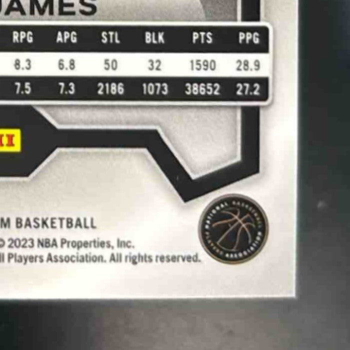 2023-24 Panini Prizm LeBron James Prizms Pink Ice #63 Los Angeles Lakers - Sports Cards