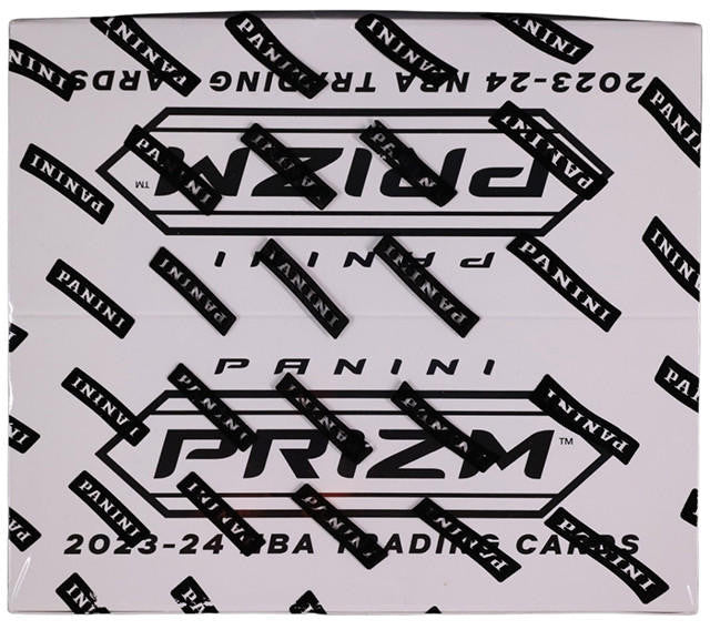 2023/24 Panini Prizm NBA Basketball Cello Value Box (Red White and Blue Prizms) 12 Packs - NBA Mega Box