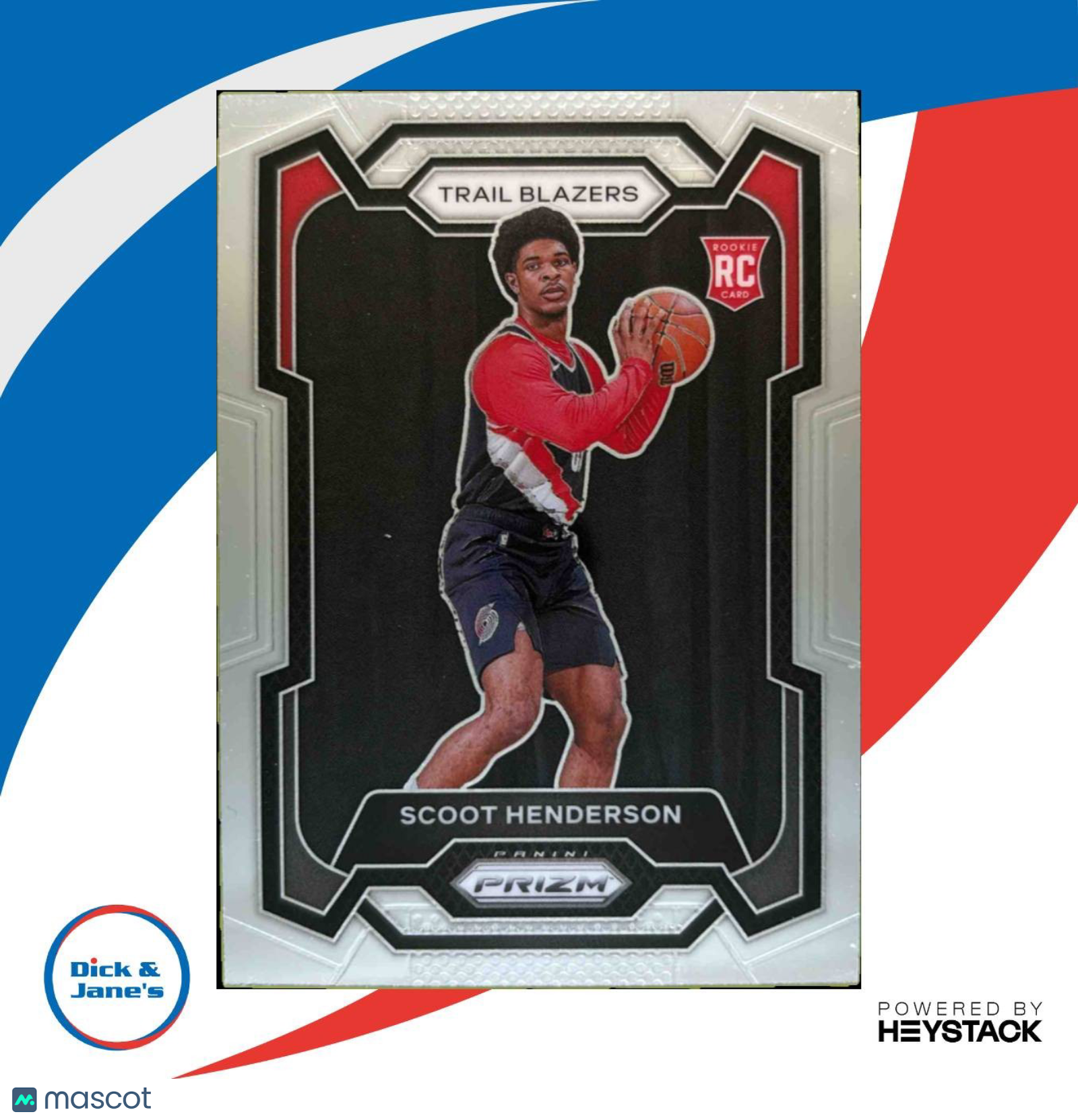 2023-24 Panini Prizm Scoot Henderson #141 RC Portland Trail Blazers - Sports Cards