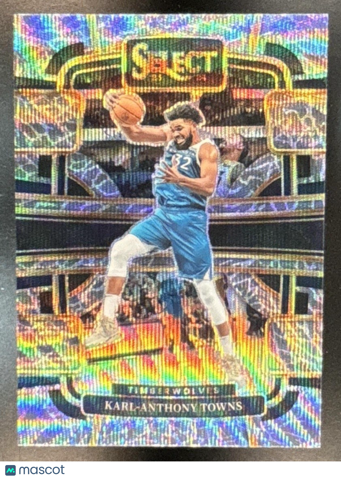 2023-24 Panini Select Karl-Anthony Towns Elephant Prizm SSP #5 Timberwolves - Sports Cards