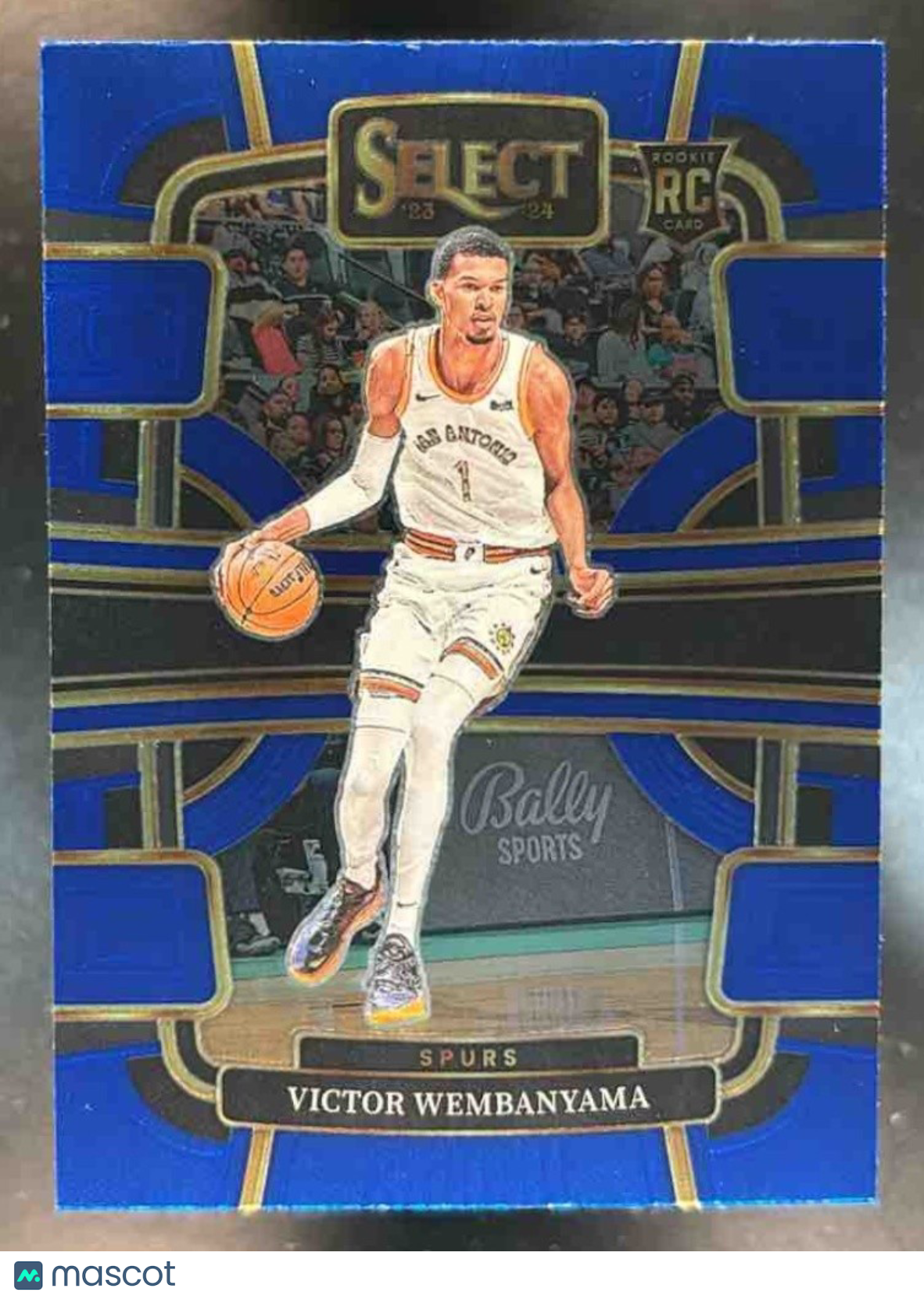 2023-24 Panini Select Victor Wembanyama Blue #87 RC Concourse San Antonio Spurs - Sports Cards