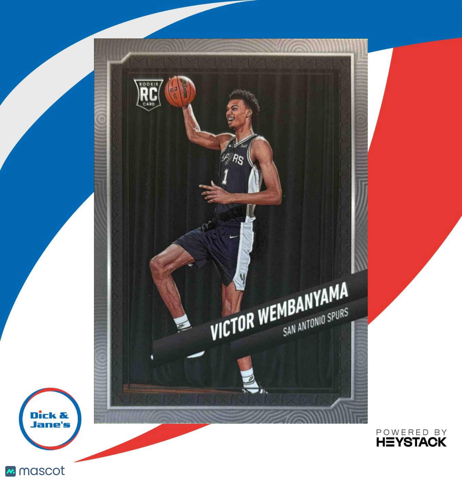 2023-24 Prizm Monopoly Victor Wembanyama Starter Deck #S8 RC San Antonio Spurs - Sports Cards