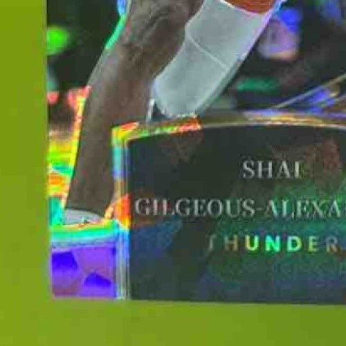 2023-24 Select Shai Gilgeous-Alexander Pink Cracked Ice Prizms /99 #144 Thunder - Sports Cards