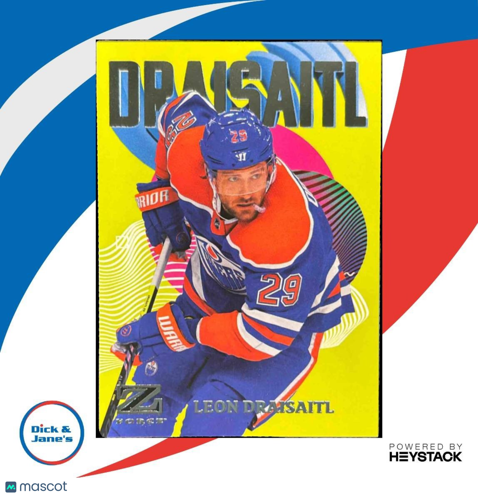2023-24 Skybox Metal Universe Leon Draisaitl Z Force #1 Edmonton Oilers - Sports Cards
