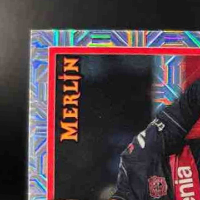 2023-24 Topps Chrome Merlin UEFA Club Adam Hlozek Auto Mojo /99 Leverkusen - Sports Cards