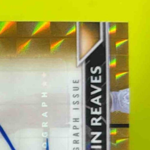 2023-24 Topps Finest Austin Reaves Auto Gold Geometric Refractor 50/50 Lakers - Sports Cards